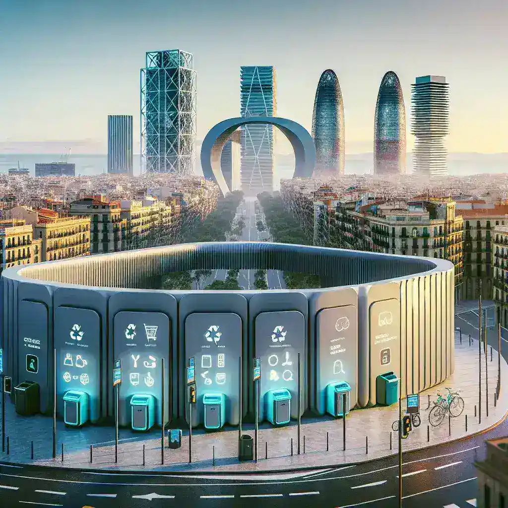 Barcelona instala estaciones inteligentes de reciclaje con reconocimiento de residuos