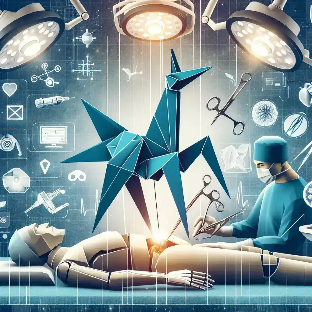 Robótica de origami que transforma la atención mínimamente invasiva